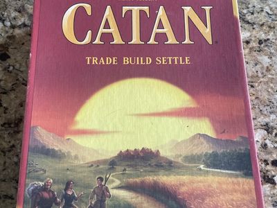 Catan Board Game Trade Build Settle Strategy Game by Klaus Teuber