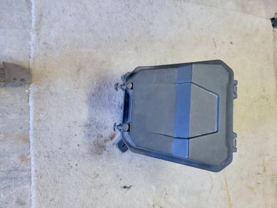 Black Heavy-Duty ATV/UTV Storage Cargo Box, Universal Fit, Weather-Resistant