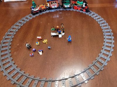 LEgo Christmas train
