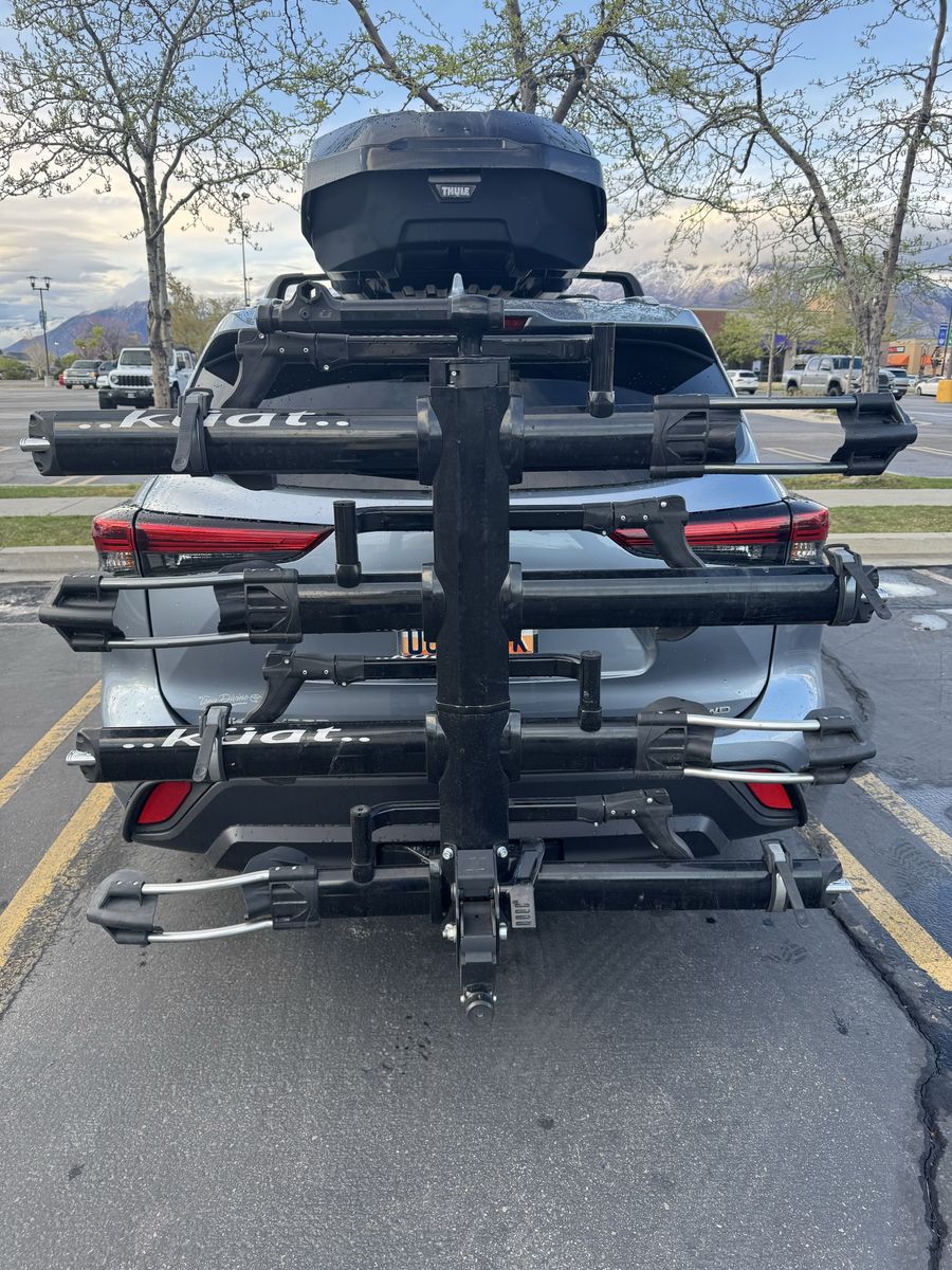 Kuat NV 2.0 bike rack + Extra bike rack extension