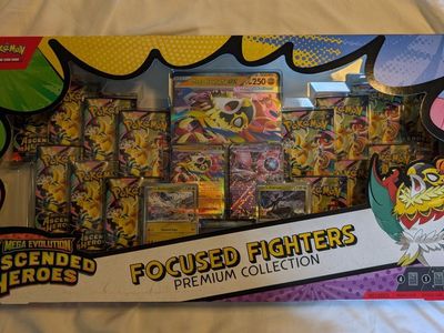 Pokemon TCG Mega Evolution Ascended Heroes Focused Fighters Premium Collection Box