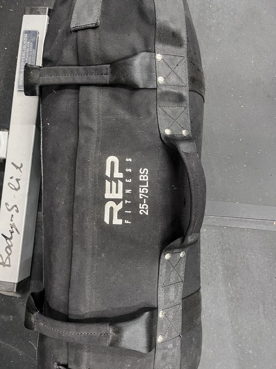 REP Fitness Workout Sandbag (25-75 lbs Capacity) - Black Heavy Duty