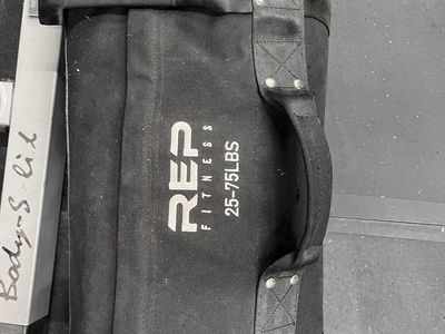 REP Fitness Workout Sandbag (25-75 lbs Capacity) - Black Heavy Duty