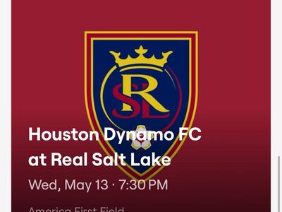Real Salt Lake Vs Houston Dynamo FC 5/13/26