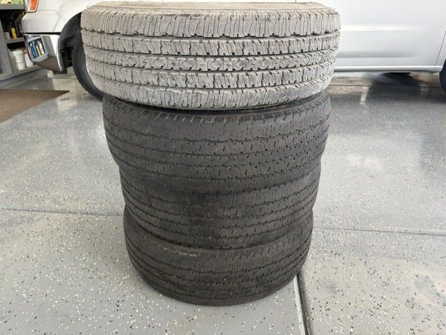 4 - LT245/70R17 Tires