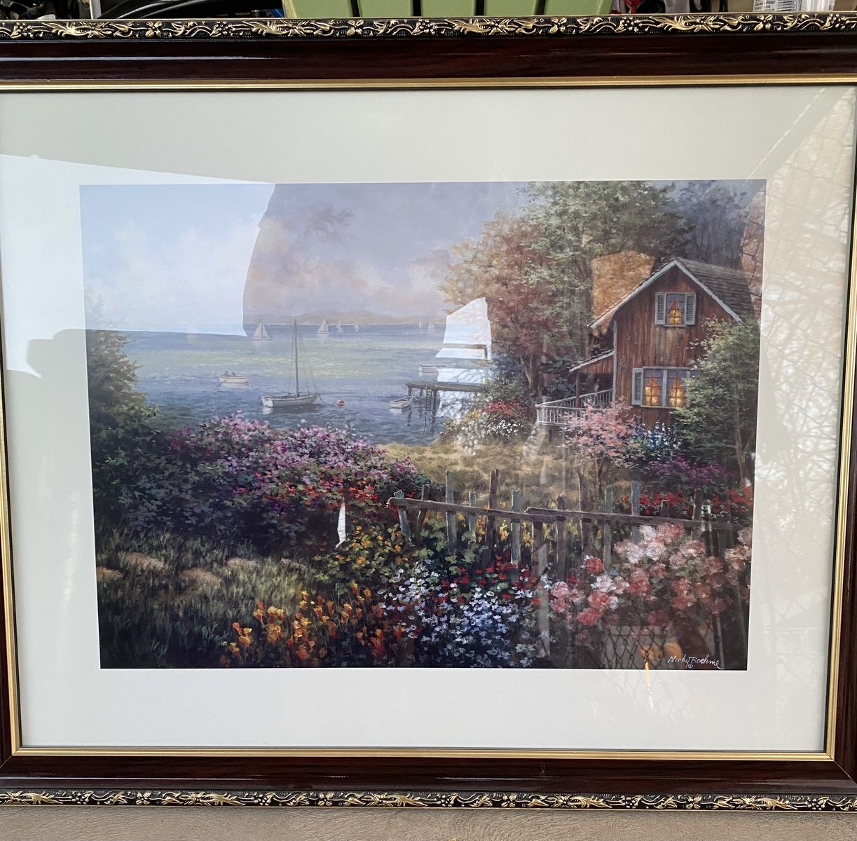 Nicky Boehme painting