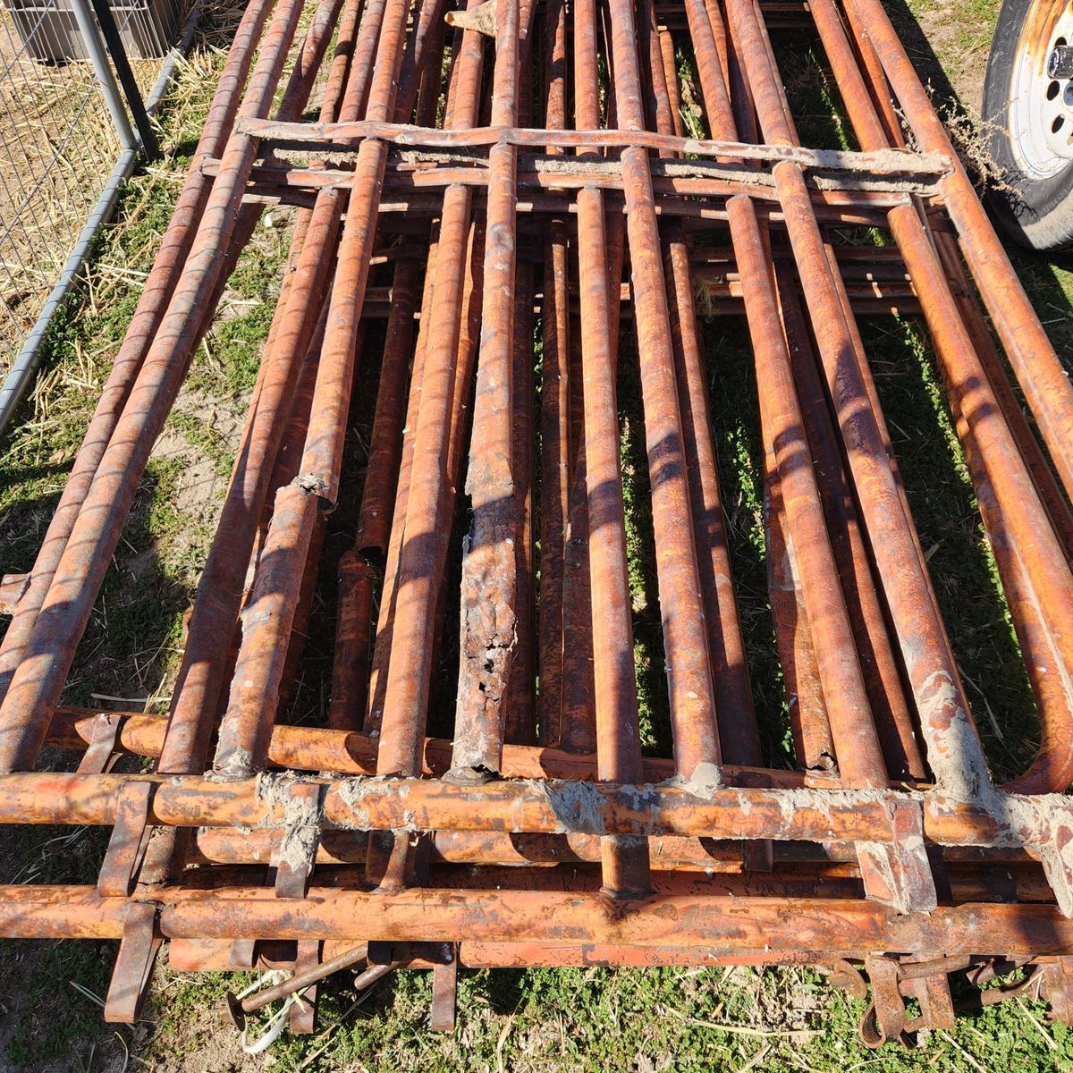 8 12ft corral panels good for small livestock