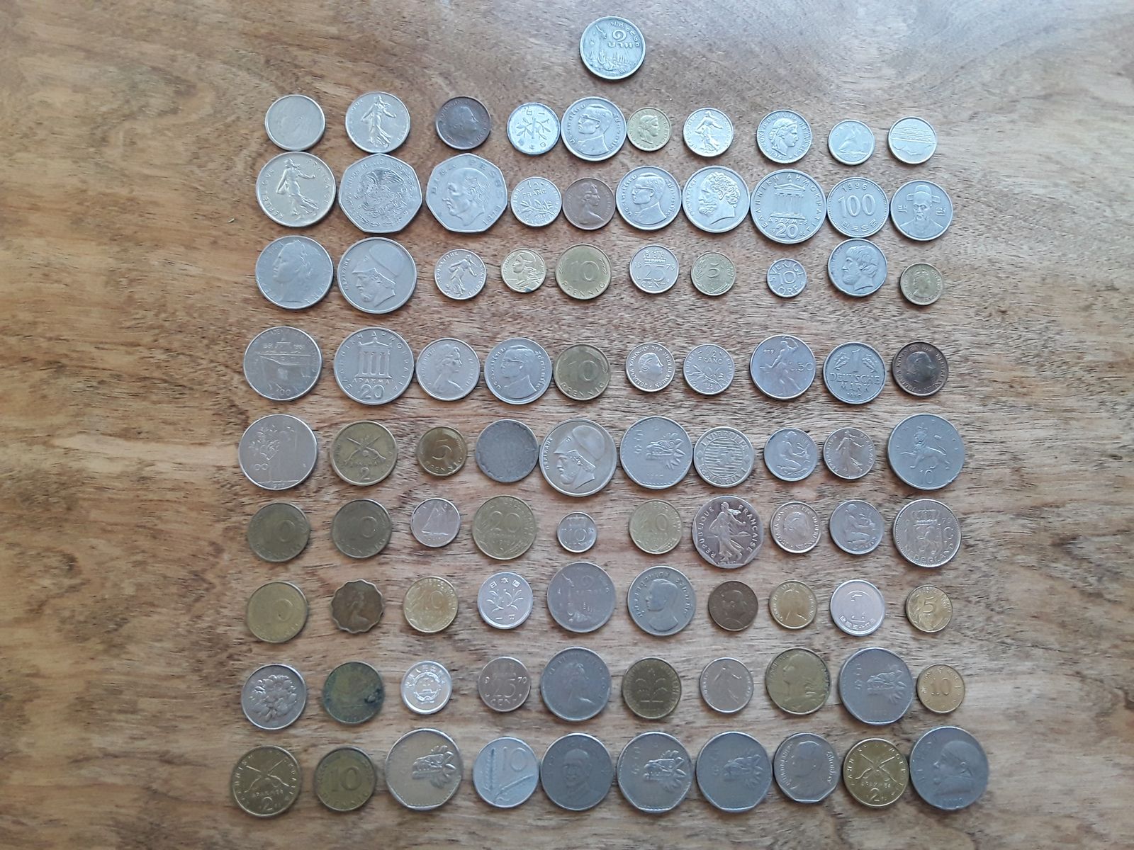 Collection of foreign coins