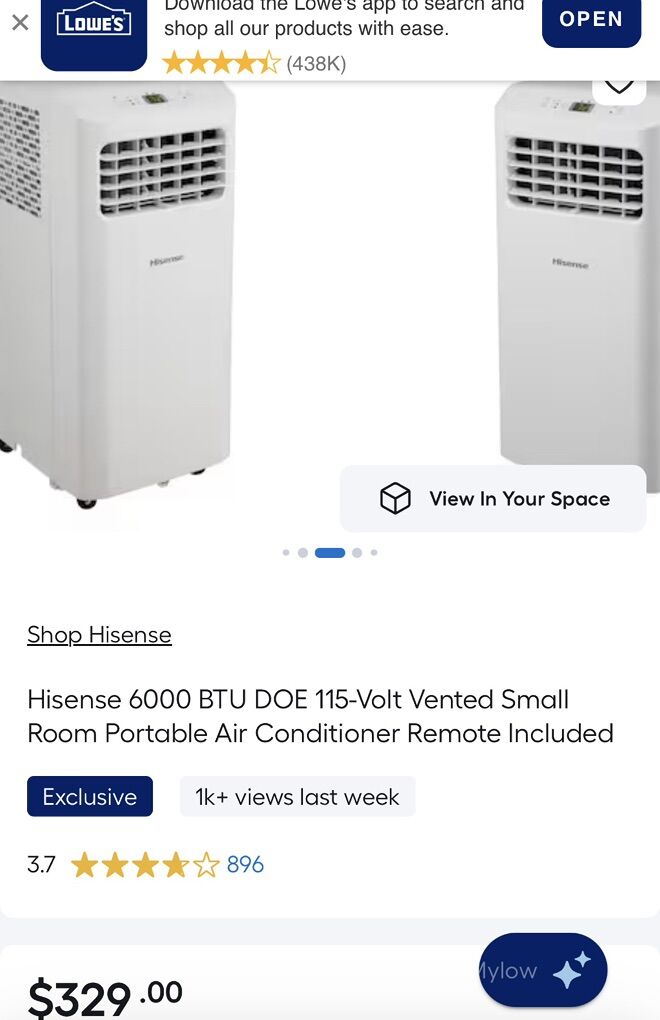 Room Portable Air Conditioner Hisense