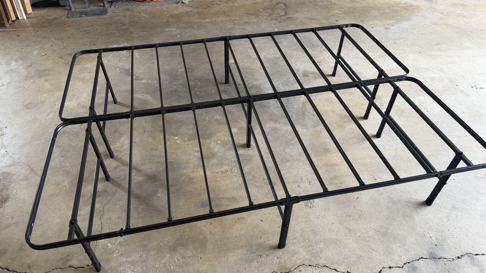 Full size metal bed frame