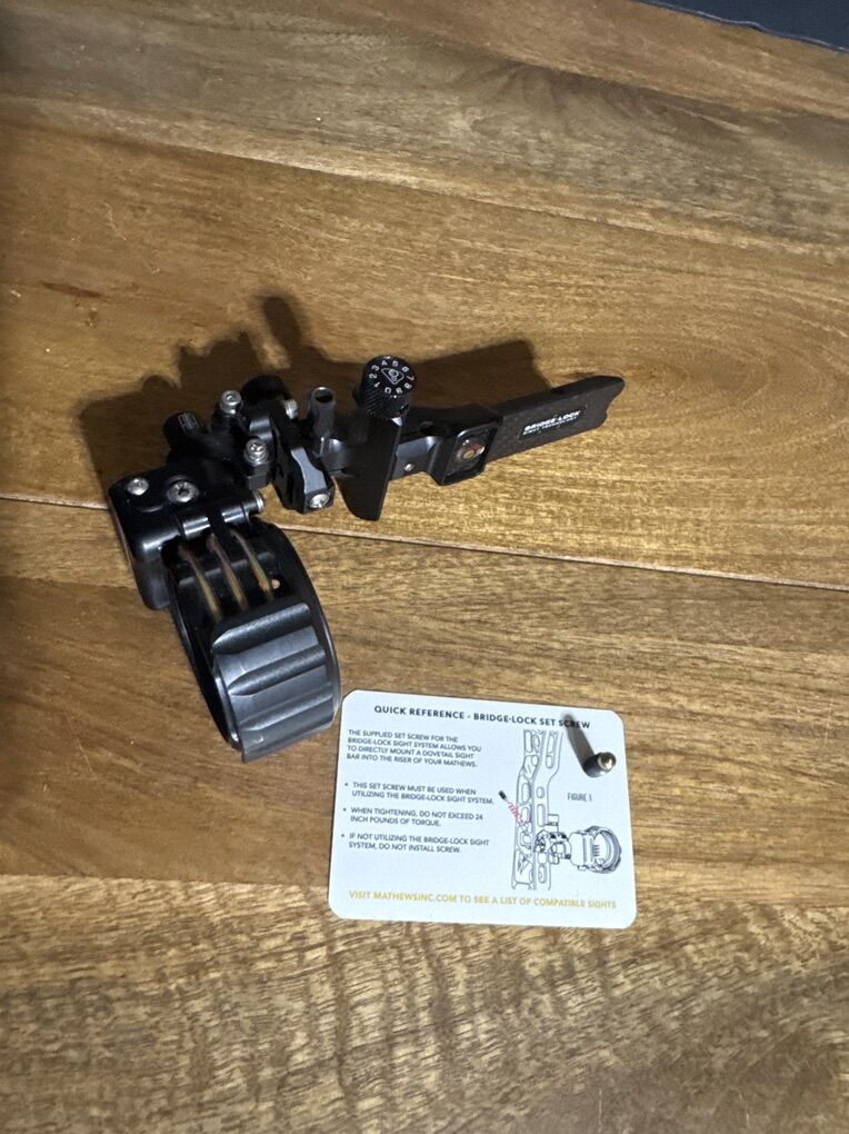 Mathews Bridge-Lock Fixed 5 Pin Sight