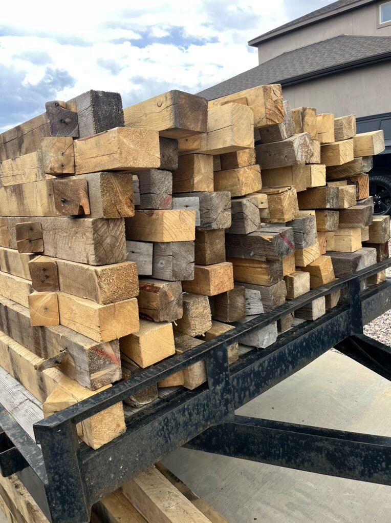 4 X 6 X 8' Wood Posts