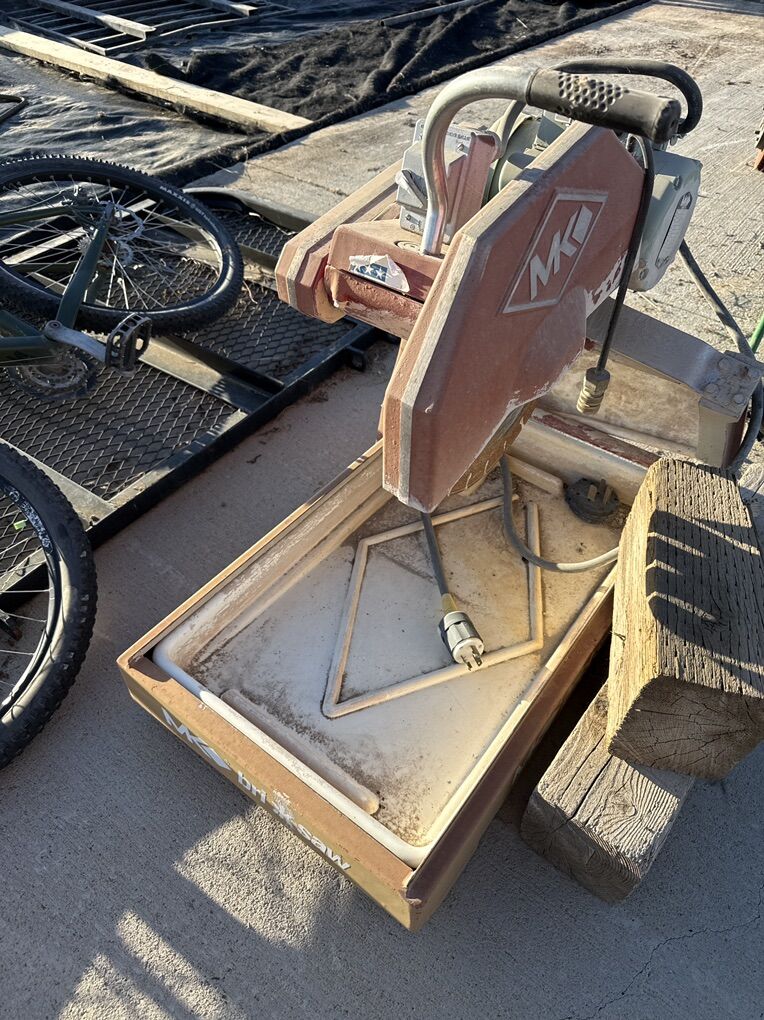 MK Brick Saw Masonry Saw