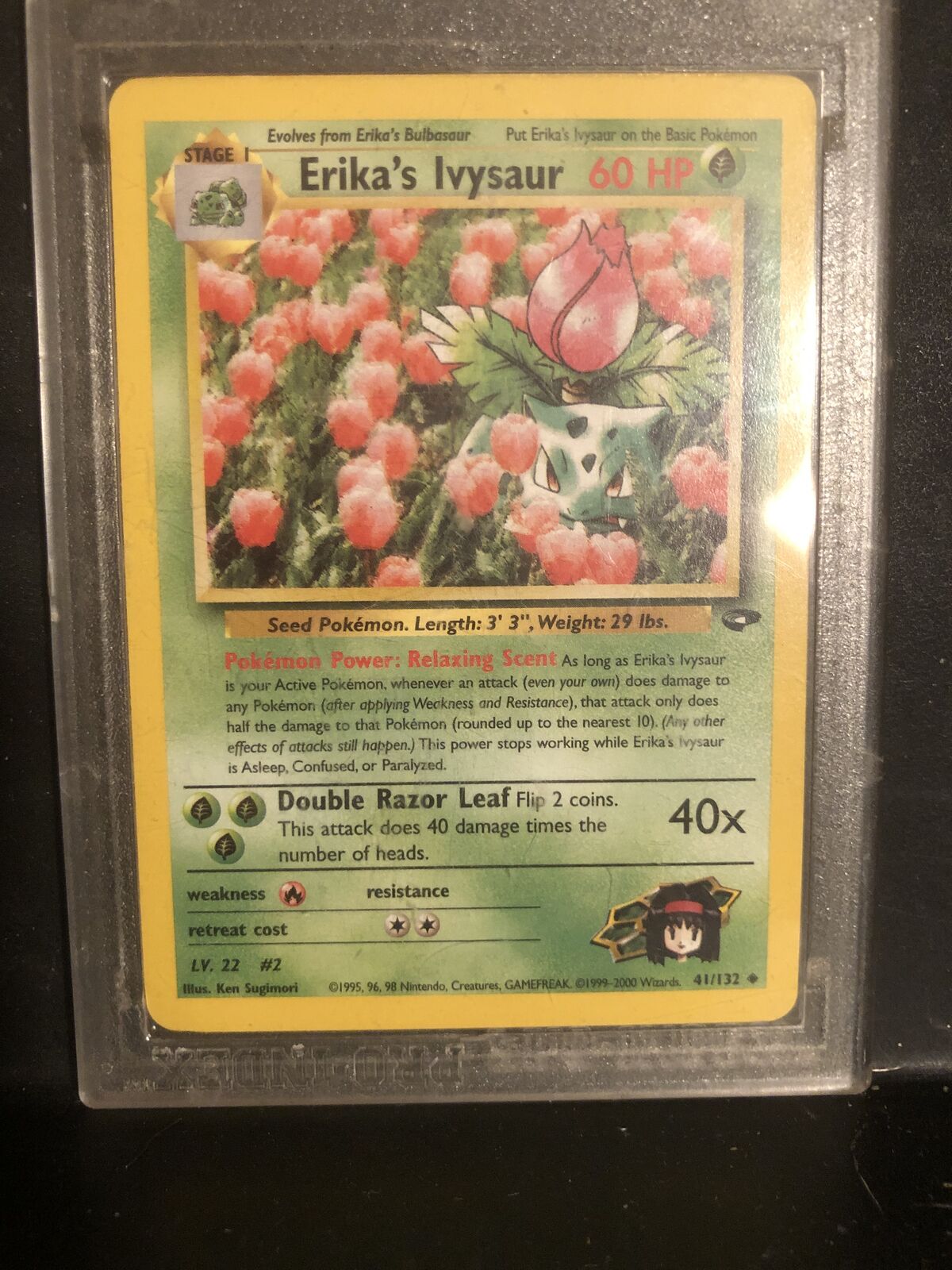 Erika's Ivysaur 1st Edition