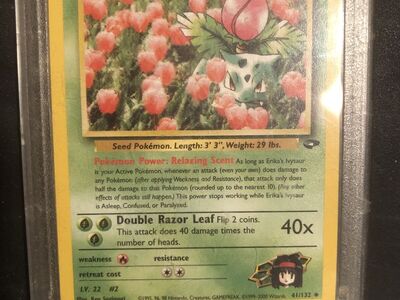 Erika's Ivysaur 1st Edition