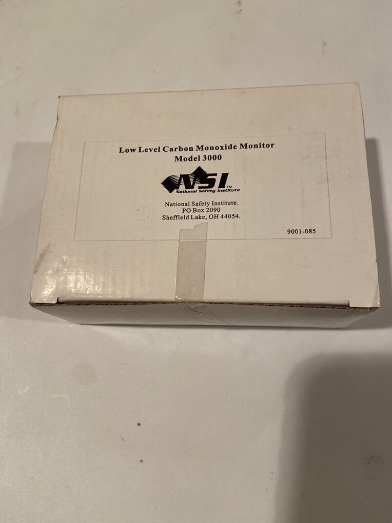 Carbon Monoxide Monitor