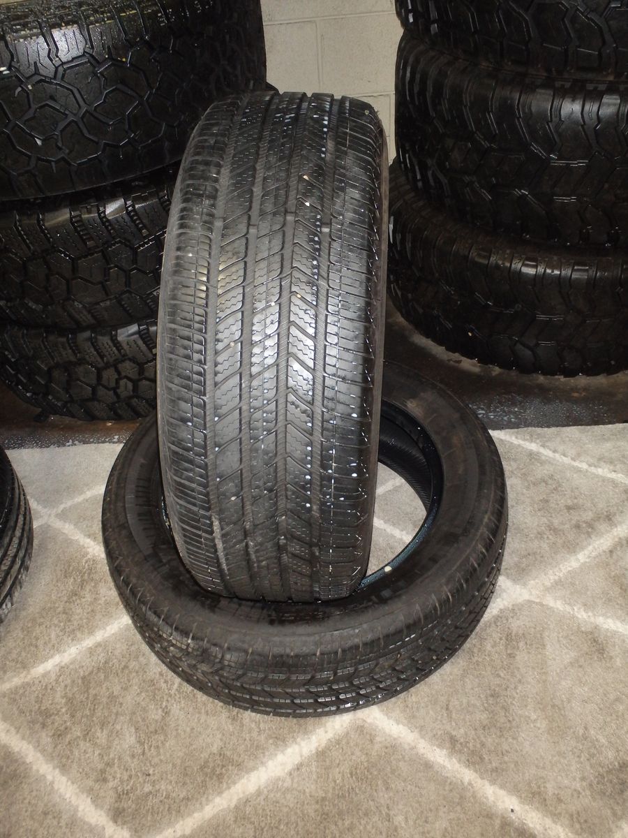 275/65R18 MICHELIN PRIMACY XC PAIR OF TWO USED TIRES