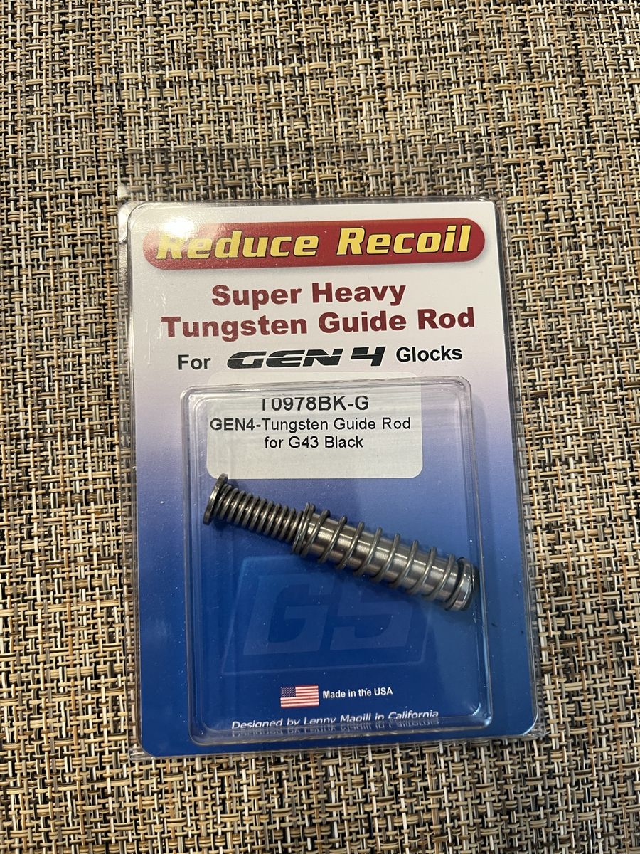 Glock 43 Tungsten Guide Rod