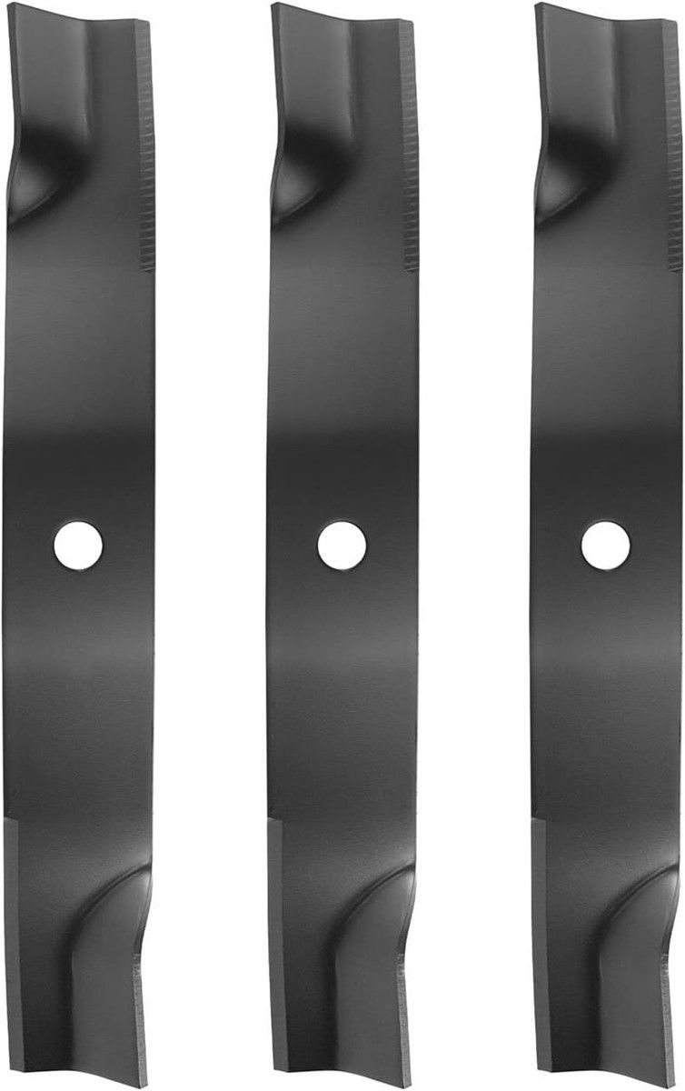 ACEBRI Mower Blades for John Deere 1023E, 1025R, 1026R, 1550 (3-Pack)