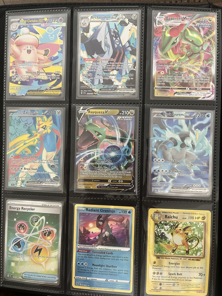 Pokemon cards for trade value for value