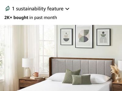 Zinus 10 Inch Queen Green Tea Cooling Memory Foam Mattress - Medium Feel