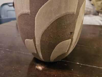 Hand painted vase/planter