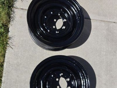 Black 8 lug rims