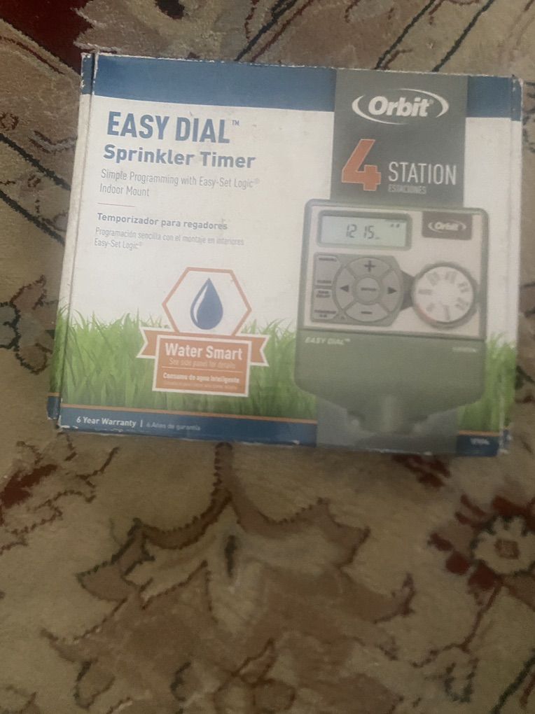 New Orbit 57594 Easy Dial 4-station Indoor Control