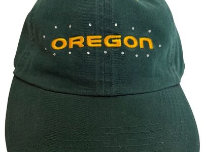 Oregon Ducks Ladies Jeweled Top of The World Hat