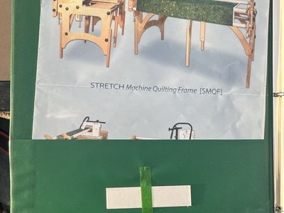 Quilting machine frame