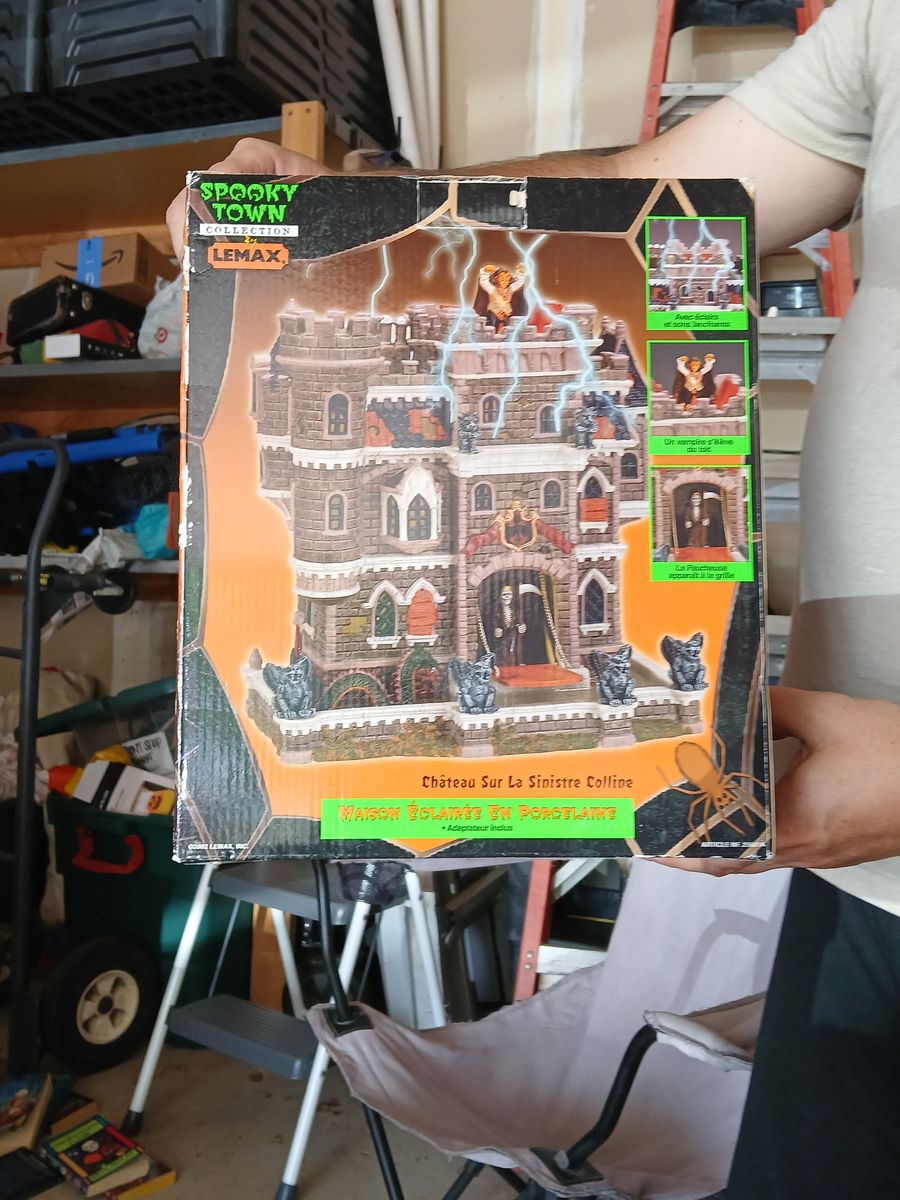 Haunted Halloween village