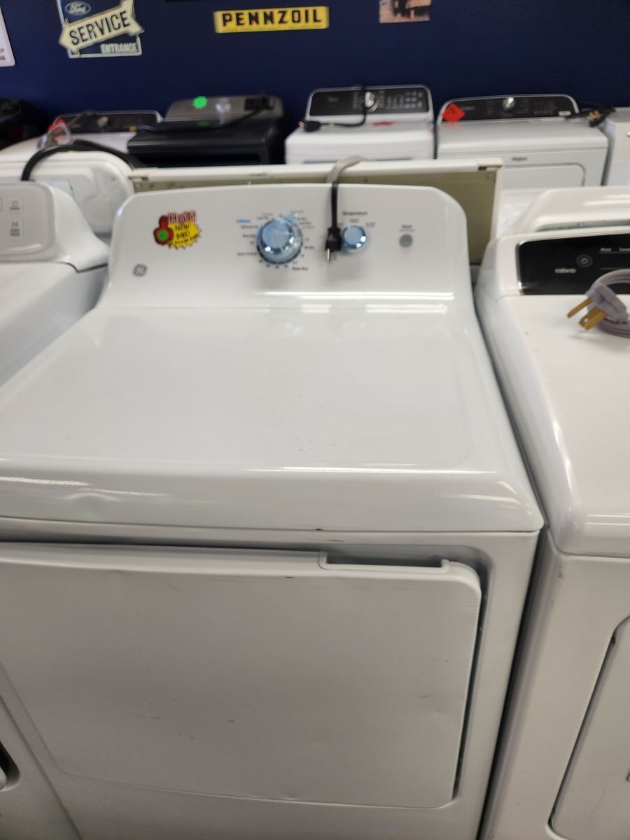 BRAND NEW! GE TOPLOAD GAS DRYER