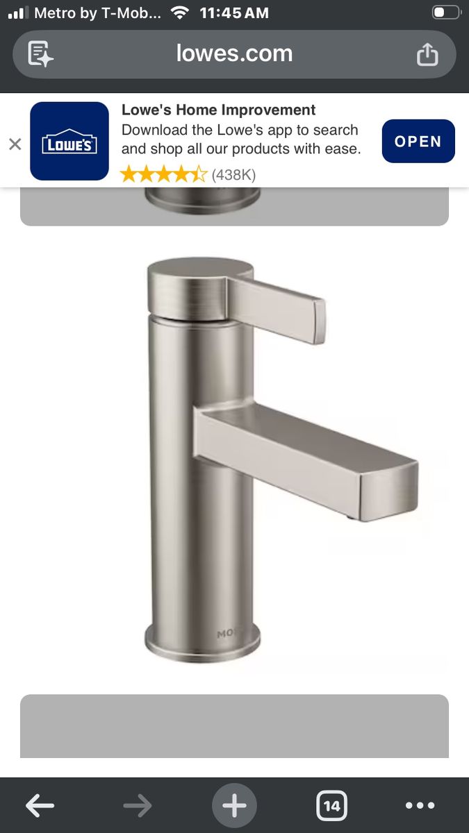 Moen Bathroom Faucet