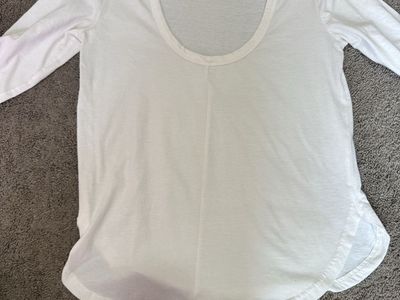 Long sleeve white shirt
