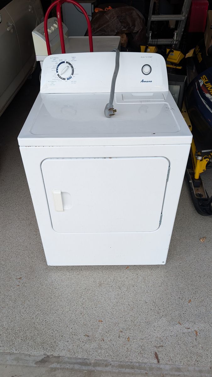 Amana electric dryer