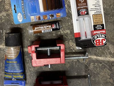 Cabinet clamp & cabinet care kit