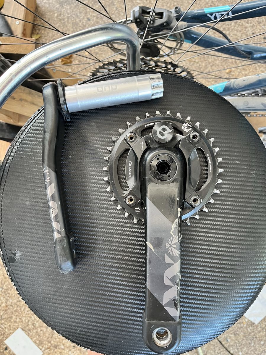 SRAM XX1 Crankset with Quarq Power Meter