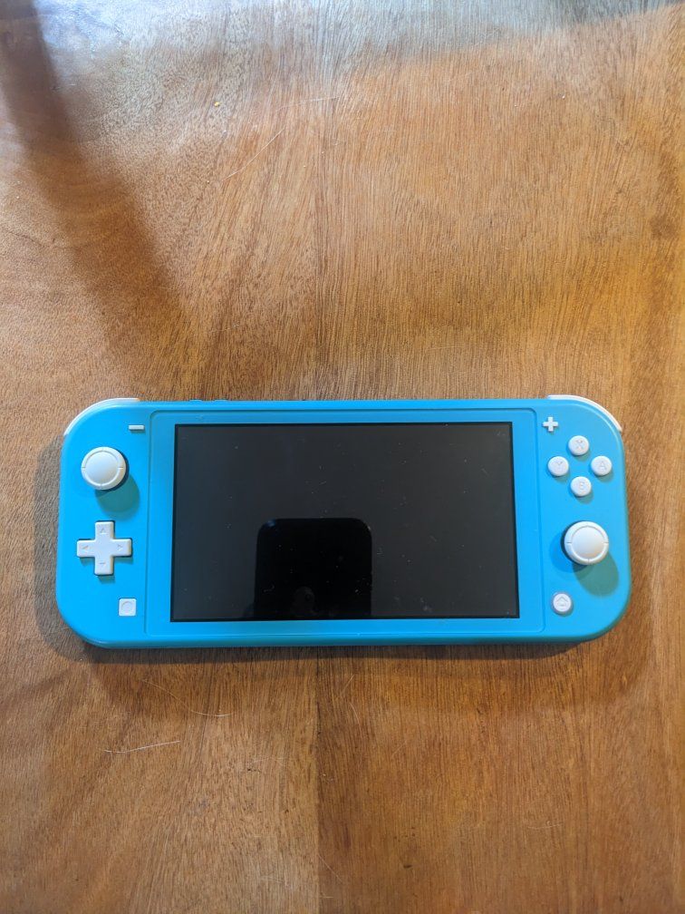 Nintendo Switch Lite Turquoise Handheld Console - Used, Good Condition
