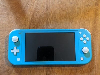 Nintendo Switch Lite Turquoise Handheld Console - Used, Good Condition