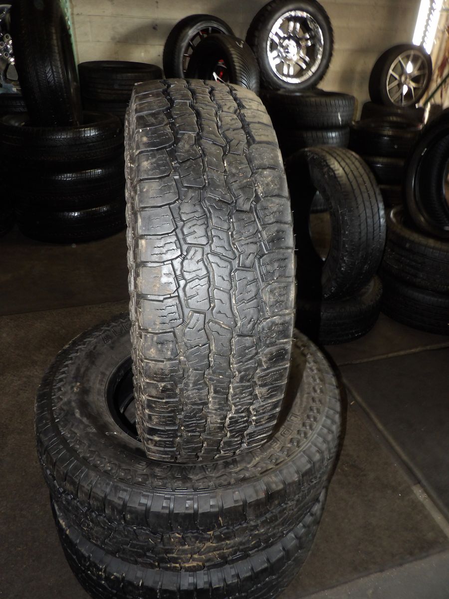 265/7516 MAZAMA OPEN RANGE PAIR OF TWO USED TIRES 