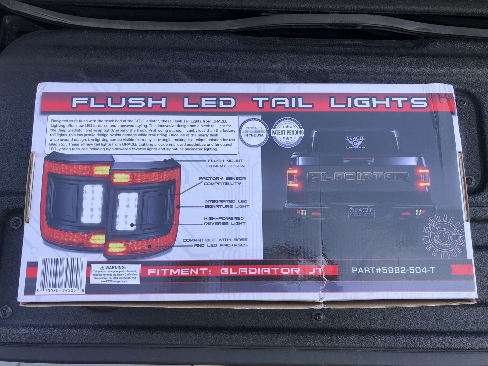 Jeep JT Oracle Flush Tailights Red