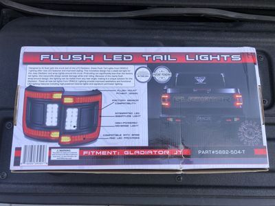 Jeep JT Oracle Flush Tailights Red