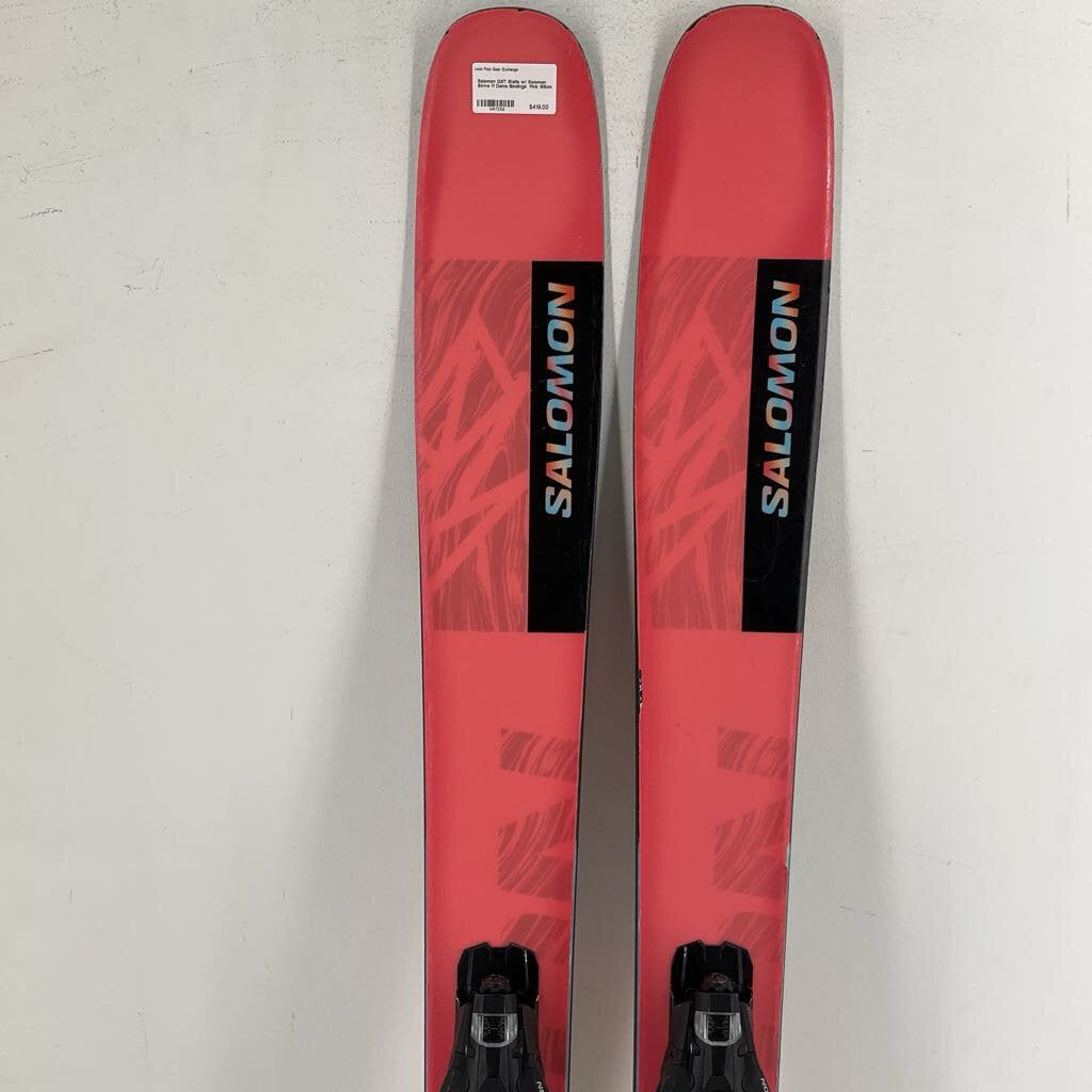 Salomon QST Stella w/ Salomon Strive 11 Demo Bindings