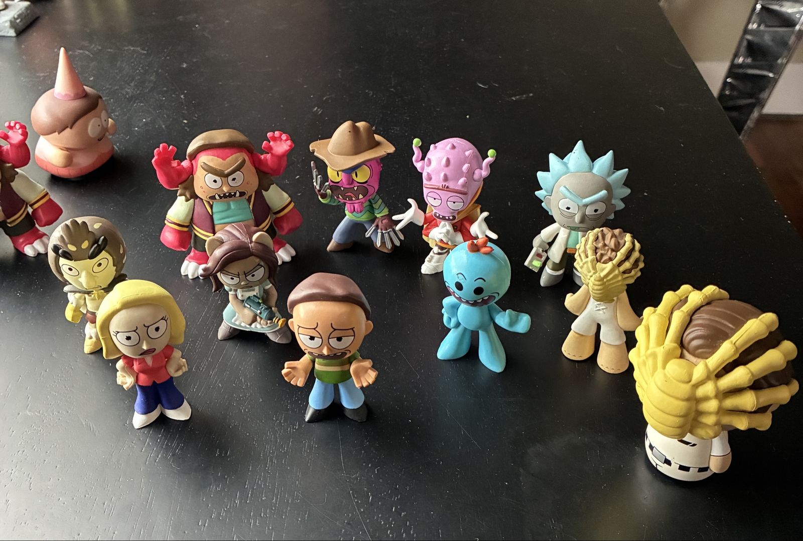 Rick and Morty Vinyl Action Figures Lot Assorted Characters