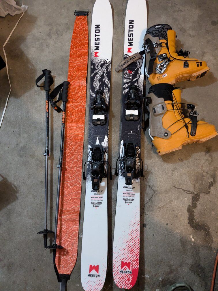 Weston Grizzly Touring/side hill setup PRICE DROP