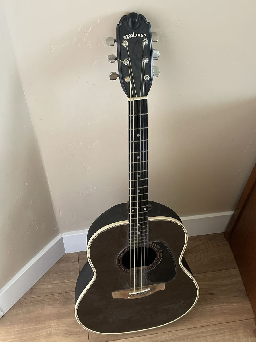 Applause Acoustic Guitar - Black