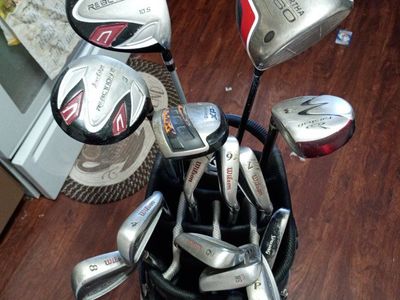 Callaway Big Bertha & Wilson XP II Golf Club Set with Bag - Used Clubs & Bag
