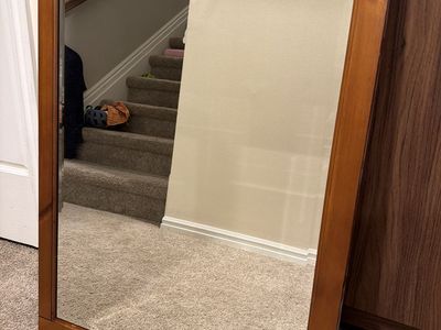 Mirror with Wood Frame
