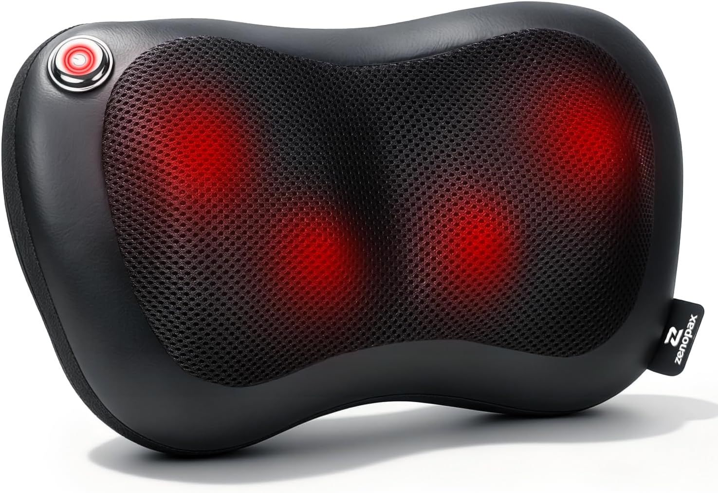 NEW Neck and Back Massager with Heat, 3D Deep Tissue Kneading, Cordless Rechargeable Electric Massage Pillow