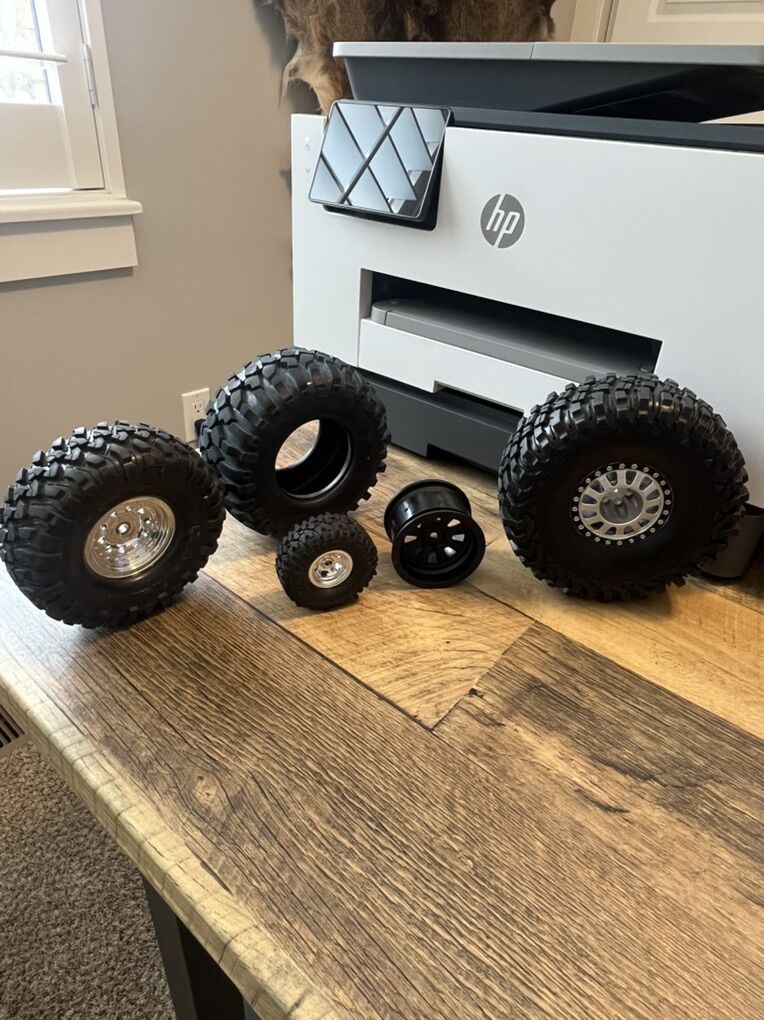 Cleaning Bench RC Tires & Wheels See Description